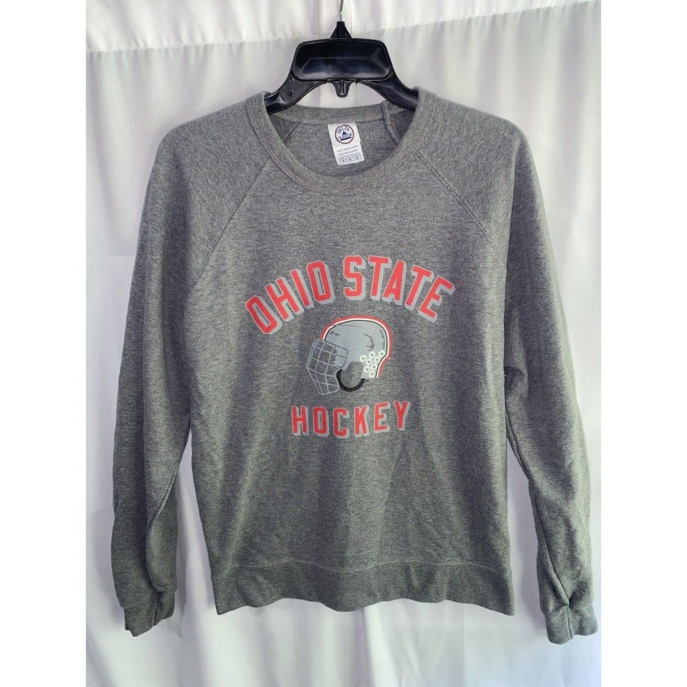 Ohio State Buckeyes Hockey Crewneck Sweatshirt Medium